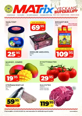 Matrix Butikerna reklamblad (giltig till och med 7-03)