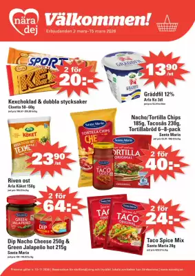 Nära dej reklamblad (giltig till och med 16-03)