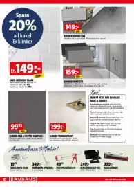 Bauhaus reklamblad Sida 10