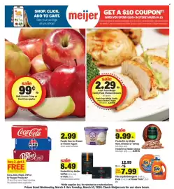 Meijer weekly ad week 10 Page 1