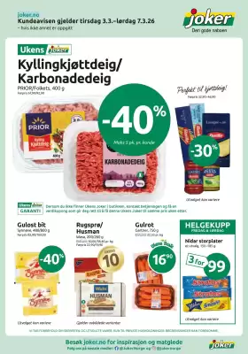 Joker kundeavis (gyldig til 7-03)