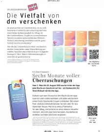 Dm drogerie Magazin Seite 35