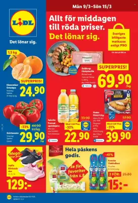 Lidl reklamblad