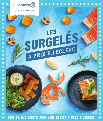 Catalogue E.Leclerc (valable jusqu'au 14-03)
