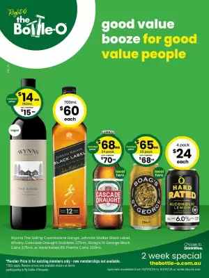 The Bottle O catalogue (valid until 15-03)