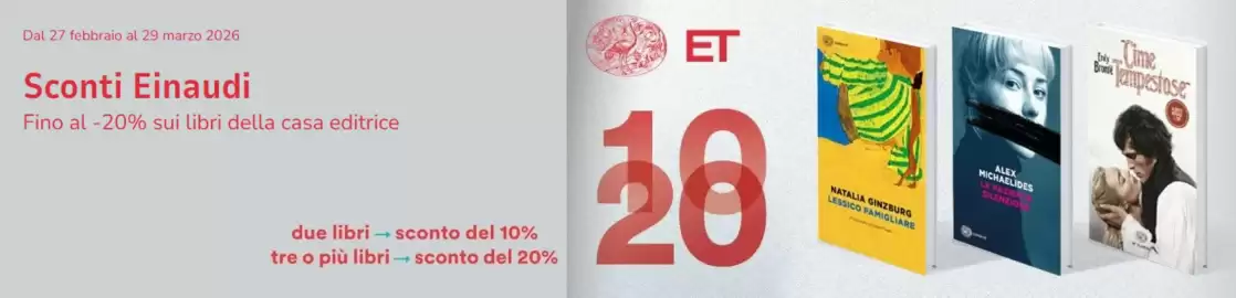 Volantino Mondadori Pagina 1