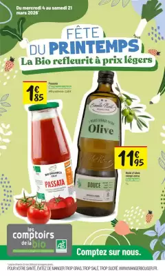 Catalogue Les Comptoirs de la Bio (valable jusqu'au 21-03)