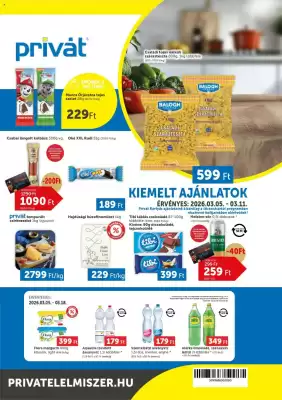 PRIVÁT akciós újság (érvényes eddig: 11-03)