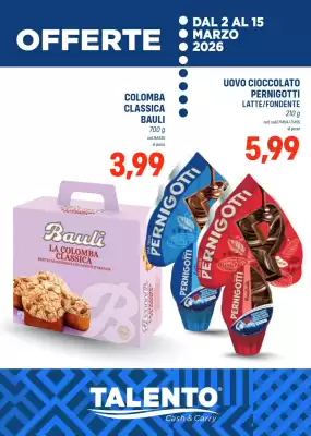 Volantino Talento Professional Store (valido fino al 15-03)