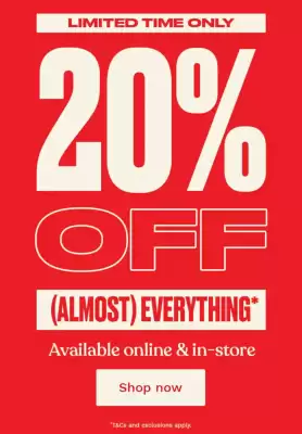 The Body Shop catalogue (valid until 8-03)