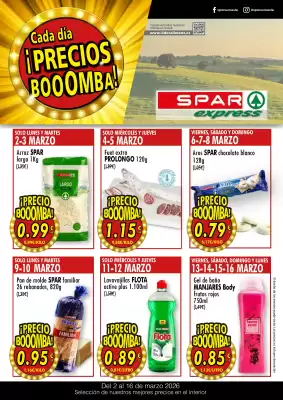 Folleto Spar Express (válido hasta el 16-03)