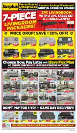 Surplus Furniture flyer Page 1