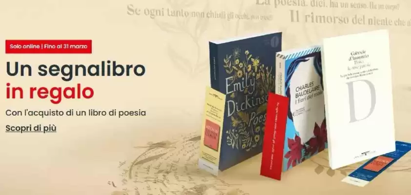 Volantino La Feltrinelli (valido fino al 31-03)