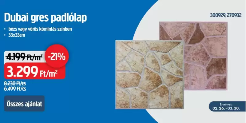 Praktiker akciós újság (érvényes eddig: 30-03)