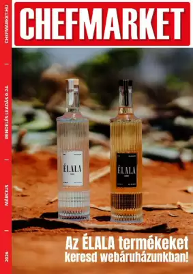 Chef Market akciós újság (érvényes eddig: 31-03)