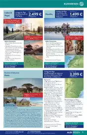 ALDI Nord Reisen Prospekt Seite 13