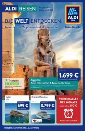 Aldi Süd Reisen Prospekt Seite 1