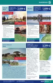 Aldi Süd Reisen Prospekt Seite 13