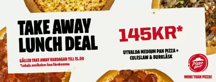 Pizza Hut reklamblad vecka 10 Sida 1