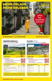 Billa Reisen Flugblatt woche 10 Seite 1