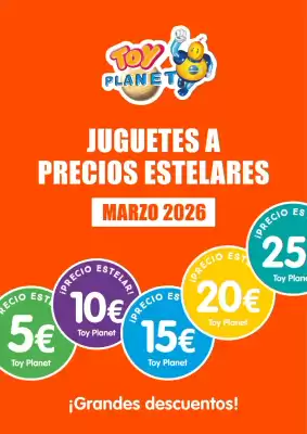 Catálogo Toy Planet (válido hasta el 31-03)