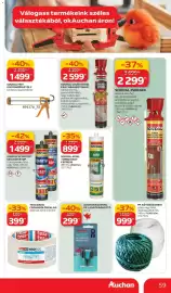 Auchan akciós újság hét 10 Oldal 59
