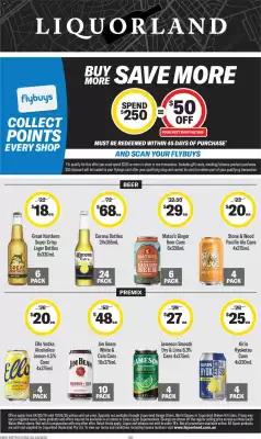 Liquorland catalogue (valid until 10-03)