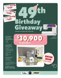 Fabricland flyer Page 2