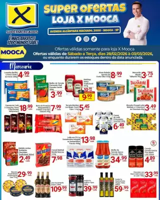 Folheto X Supermercados (válido até 3-03)