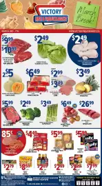Victory Meat Market flyer Page 1