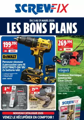 Catalogue Screwfix (valable jusqu'au 31-03)