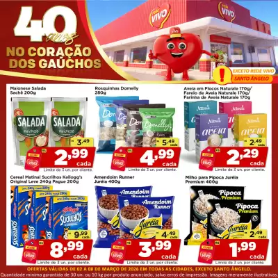 Encarte Rede Vivo (válido até 8-03)