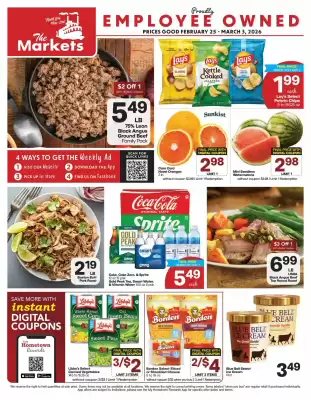 The Markets weekly ad (valid until 3-03)