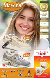 Mayer's Markenschuhe Prospekt Seite 1