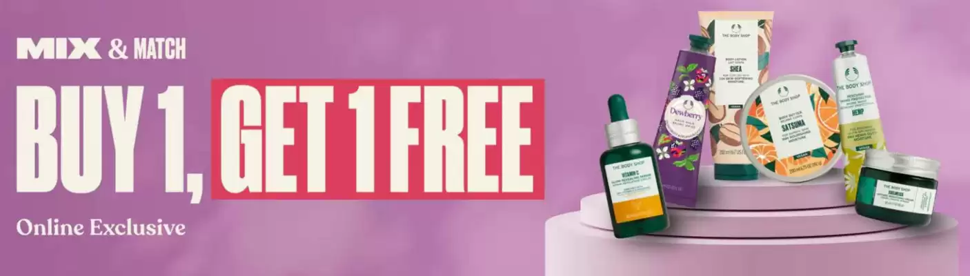 The Body Shop flyer (valid until 16-03)