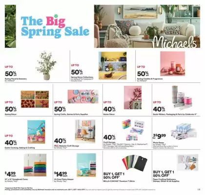 Michaels weekly ad (valid until 7-03)
