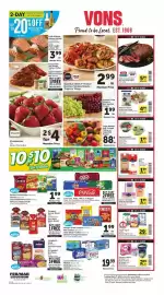Vons weekly ad week 9 Page 1