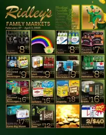 Ridley's Family Markets weekly ad Page 1