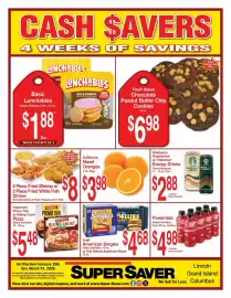 Super Saver weekly ad Page 1