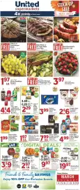 United Supermarkets weekly ad week 10 Page 1