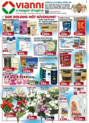 Vianni Drogéria akciós újság (érvényes eddig: 10-03)