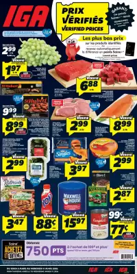 IGA flyer (valid until 11-03)