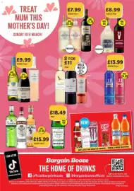 Bargain Booze leaflet Page 1