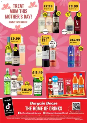 Bargain Booze leaflet (valid until 31-03)