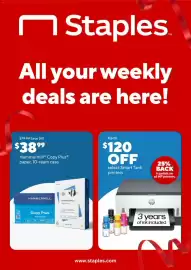 Staples weekly ad week 10 Page 1