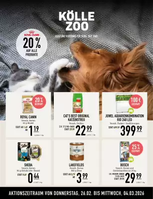 MegaZoo Flugblatt (gültig bis 4-03)