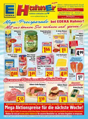 EDEKA Hahner Prospekt (gültig bis 7-03)