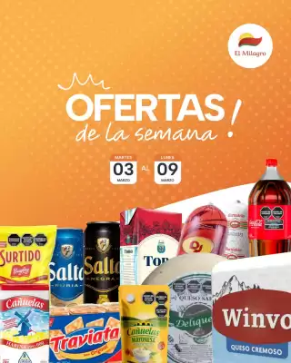 Catálogo El Milagro Mayorista (válido hasta 9-03)