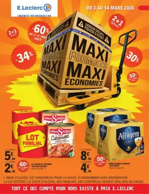 Catalogue E.Leclerc (valable jusqu'au 14-03)