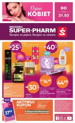 SuperPharm gazetka (wa偶no艣膰 do 31-03)